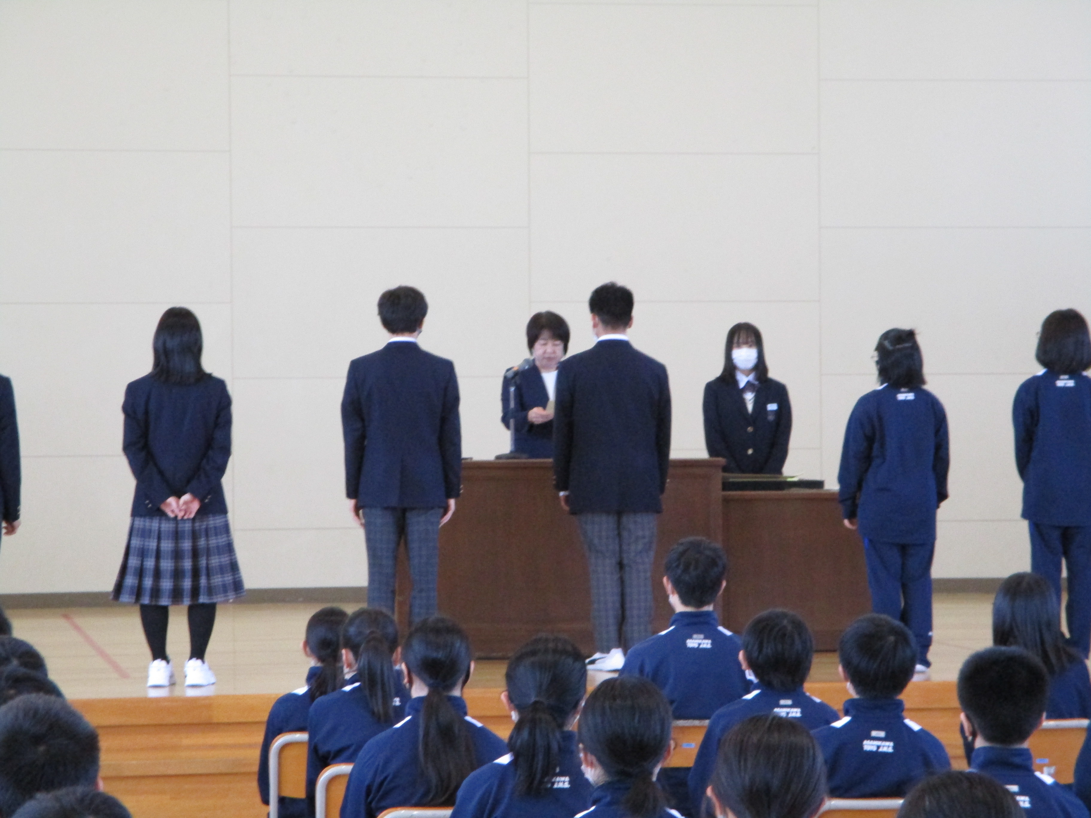 旭川　東陽中学校　
制服 旭川市立東陽中学校